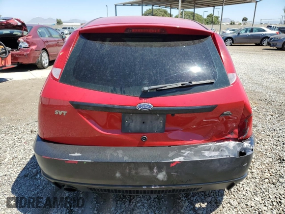 2002 Ford Focus SVT with VIN 3FAHP39532R237704, listed as a Copart auction lot 68014614 with 209,004 mi miles and Salvage Title. Bid and sale history available at DreamBid. Image 6.
