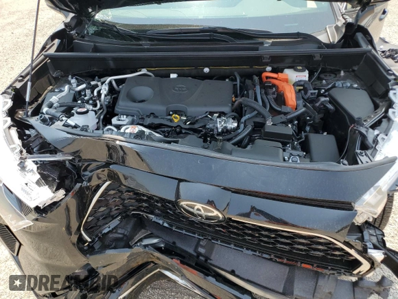 2025 Toyota RAV4 SE with VIN JTMCB3FV6SD255341, listed as a Copart auction lot 58902215 with 407 mi miles and Salvage title. Bid and sale history available at DreamBid. Image 12.