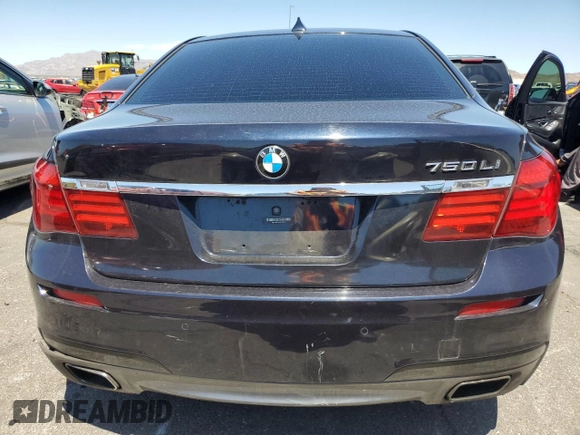 2014 BMW 7 Series ALPINA B7 with VIN WBAYE8C57ED136312, listed as a Copart auction lot 56057305 with 137,127 mi miles and Salvage title. Bid and sale history available at DreamBid. Image 6.