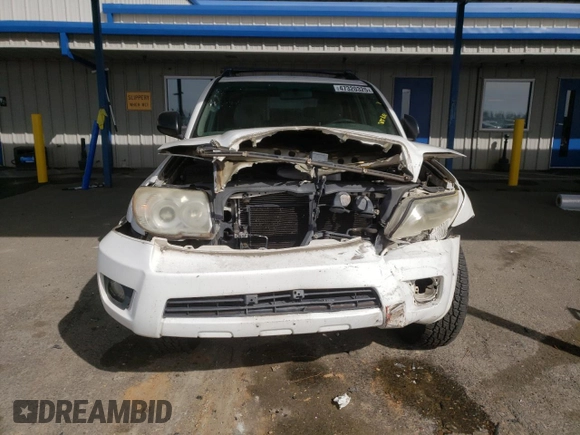 2007 Toyota 4Runner SR5 with VIN JTEBT14R270065601, listed as a Copart auction lot 47320325 with 208,305 mi miles and Salvage Title. Bid and sale history available at DreamBid. Image 5.