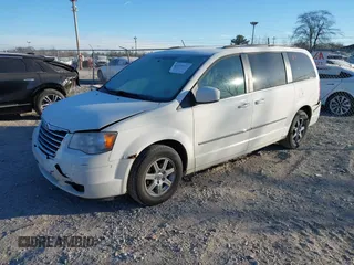 2010 Chrysler Town & Country Touring with VIN 2A4RR5D18AR310587, listed as a IAAI auction lot 41223813 with 144,626 mi miles. Bid and sale history available at carsss.com. Image 2.