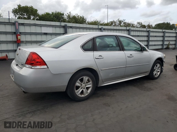2013 Chevrolet Impala LS with VIN 2G1WF5E34D1250210, listed as a Copart auction lot 55878755 with 163,589 mi miles and Clean Title. Bid and sale history available at DreamBid. Image 3.