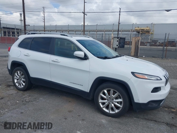 2014 Jeep Cherokee Limited with VIN 1C4PJLDS1EW217649, listed as a IAAI auction lot 41934101 with 135,781 mi miles. Bid and sale history available at carsss.com. Image 13.