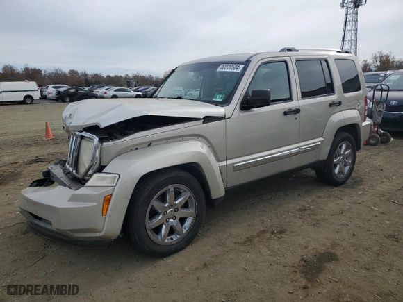 2009 Jeep Liberty Limited with VIN 1J8GN58K39W507318, listed as a Copart auction lot 80220504 with 222,541 mi miles and Salvage Title. Bid and sale history available at carsss.com. Image 1.