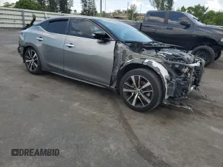 2021 Nissan Maxima SV with VIN 1N4AA6CV6MC509905, listed as a Copart auction lot 57339105 with 64,396 mi miles and Non repairable. Bid and sale history available at DreamBid. Image 4.