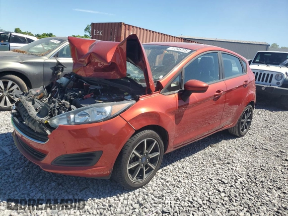 2019 Ford Fiesta SE with VIN 3FADP4EJ8KM160672, listed as a Copart auction lot 57346725 with 58,939 mi miles and Clean title. Bid and sale history available at DreamBid. Image 1.