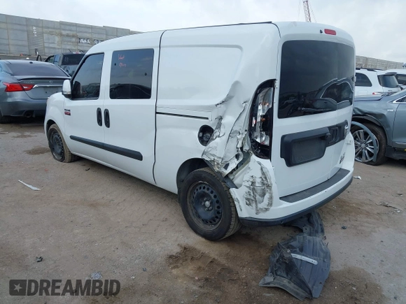 2016 Ram ProMaster City Cargo Tradesman SLT z VIN ZFBERFBT9G6C61839, wystawiony jako IAAI lot #42528937 z przebiegiem 137 729 mil mil oraz . Historia ofert i sprzedaży dostępna na DreamBid. Obrazek 3.