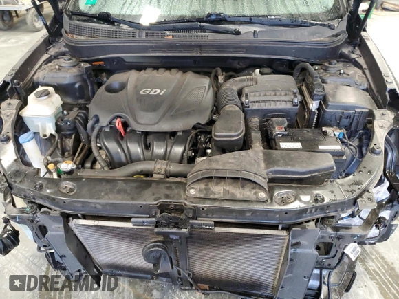2014 Hyundai Sonata GLS with VIN 5NPEB4AC7EH941360, listed as a Copart auction lot 44618495 with 106,247 mi miles and Salvage Title. Bid and sale history available at carsss.com. Image 12.