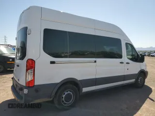 2018 Ford Transit Passenger XL with VIN 1FBZX2XM8JKB41741, listed as a Copart auction lot 48055485 with 51,090 mi miles and Salvage Title. Bid and sale history available at DreamBid. Image 3.