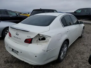 2011 Infiniti G37 x with VIN JN1CV6AR1BM407175, listed as a Copart auction lot 46539325 with 145,486 mi miles and Salvage Title. Bid and sale history available at carsss.com. Image 3.