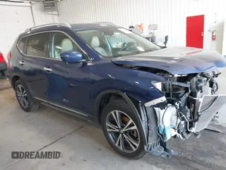 2017 Nissan Rogue SV with VIN 5N1AT2MV8HC821933, listed as a IAAI auction lot 42188181 with 138,045 mi miles and . Bid and sale history available at DreamBid. Image 1.