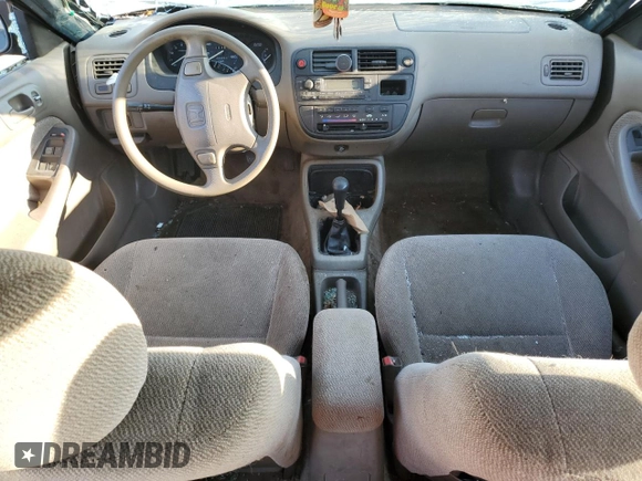 1997 Honda Civic LX with VIN 1HGEJ6570VL028030, listed as a Copart auction lot 69479674 with 160,958 mi miles and Salvage Title. Bid and sale history available at carsss.com. Image 8.