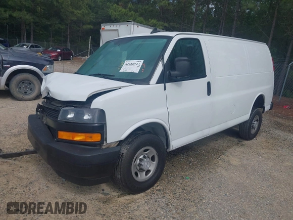 2020 Chevrolet Express Cargo with VIN 1GCWGAFP7L1128105, listed as a IAAI auction lot 42186923 with 183,036 mi miles and . Bid and sale history available at DreamBid. Image 17.