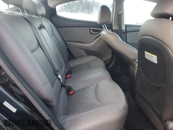 2013 Hyundai Elantra Limited with VIN KMHDH4AE0DU795704, listed as a Copart auction lot 50978605 with 142,888 mi miles and Salvage Title. Bid and sale history available at carsss.com. Image 10.