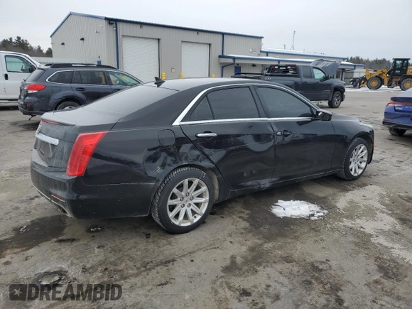 2014 Cadillac CTS AWD with VIN 1G6AW5SX6E0142793, listed as a Copart auction lot 43312545 with 101,124 mi miles and Salvage title. Bid and sale history available at DreamBid. Image 3.