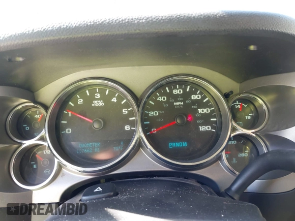 2011 Chevrolet Silverado 1500 LT with VIN 1GCPKSE37BF135726, listed as a IAAI auction lot 40485051 with 137,662 mi miles and . Bid and sale history available at DreamBid. Image 7.