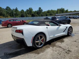 2014 Chevrolet Corvette 3LT with VIN 1G1YF3D74E5126360, listed as a Copart auction lot 74241264 with 71,831 mi miles and Clean title. Bid and sale history available at DreamBid. Image 3.