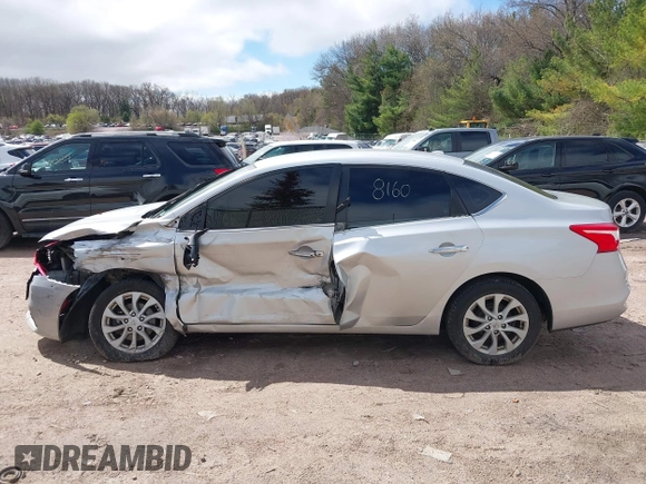 2018 Nissan Sentra S with VIN 3N1AB7AP8JY243990, listed as a IAAI auction lot 42148160 with Not Provided miles and . Bid and sale history available at DreamBid. Image 14.