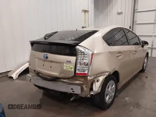 2011 Toyota Prius I with VIN JTDKN3DU7B0265204, listed as a IAAI auction lot 41991224 with 175,675 mi miles. Bid and sale history available at carsss.com. Image 6.