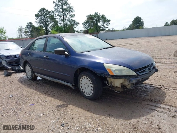 2005 Honda Accord Sdn DX with VIN 1HGCM56115A131407, listed as a IAAI auction lot 41906910 with 165,001 mi miles. Bid and sale history available at carsss.com. Image 1.