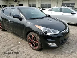2014 Hyundai Veloster RE:FLEX with VIN KMHTC6AD3EU214291, listed as a Copart auction lot 54529665 with 102,879 mi miles and Clean title. Bid and sale history available at DreamBid. Image 13.