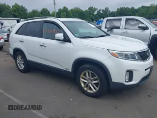 2015 Kia Sorento LX with VIN 5XYKTCA6XFG616358, listed as a IAAI auction lot 42724423 with 88,155 mi miles and . Bid and sale history available at DreamBid. Image 1.