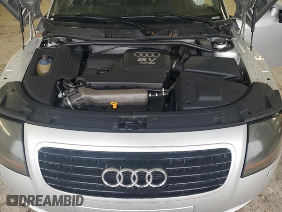2002 Audi TT with VIN TRUTC28N621027450, listed as a Copart auction lot 42554585 with 111,027 mi miles and Salvage Title. Bid and sale history available at carsss.com. Image 11.
