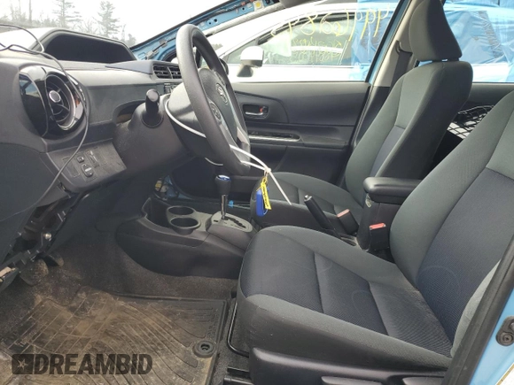 2015 Toyota Prius One with VIN JTDKDTB38F1111615, listed as a Copart auction lot 49962845 with 67,877 mi miles and Salvage Title. Bid and sale history available at DreamBid. Image 7.