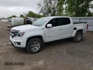 2018 Chevrolet Colorado 4WD LT with VIN 1GCPTCE15J1326817, listed as a Copart auction lot 57377435 with 143,962 mi miles and Salvage title. Bid and sale history available at DreamBid. Image 1.