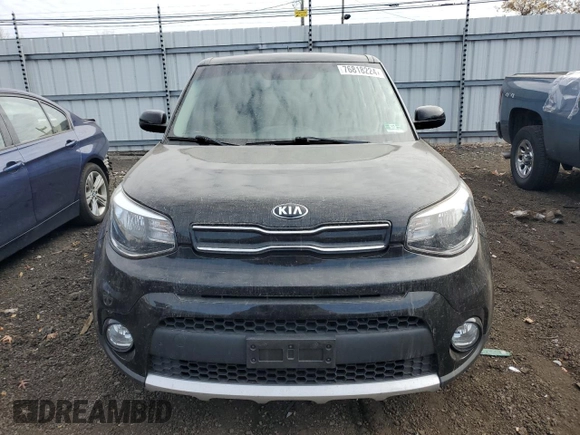 2018 Kia Soul + with VIN KNDJP3A5XJ7888650, listed as a Copart auction lot 76818224 with 82,365 mi miles and Salvage Title. Bid and sale history available at DreamBid. Image 5.