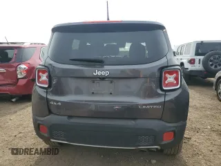 2017 Jeep Renegade Limited z VIN ZACCJBDB0HPF80051, wystawiony jako Copart lot #59008765 z przebiegiem 32 376 mil mil oraz Szkoda całkowita • Salvage title. Historia ofert i sprzedaży dostępna na DreamBid. Obrazek 6.