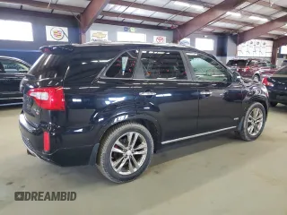 2014 Kia Sorento SX with VIN 5XYKWDA78EG521642, listed as a Copart auction lot 53733865 with 105,619 mi miles and Clean Title. Bid and sale history available at carsss.com. Image 3.