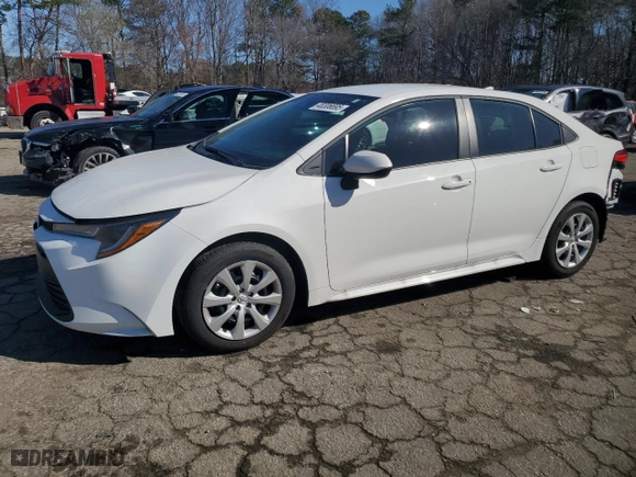 2024 Toyota Corolla LE with VIN 5YFB4MDE0RP221143, listed as a Copart auction lot 48306695 with 5,505 mi miles and Salvage Title. Bid and sale history available at carsss.com. Image 1.