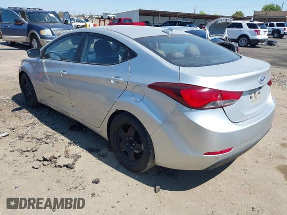 2016 Hyundai Elantra SE with VIN 5NPDH4AE2GH708811, listed as a IAAI auction lot 42773202 with 107,362 mi miles and . Bid and sale history available at DreamBid. Image 3.