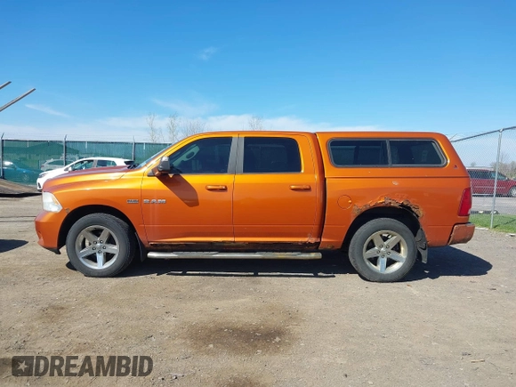 2010 Dodge 1500 Sport with VIN 1D7RV1CT0AS169693, listed as a IAAI auction lot 42156871 with 152,323 mi miles and . Bid and sale history available at carsss.com. Image 14.
