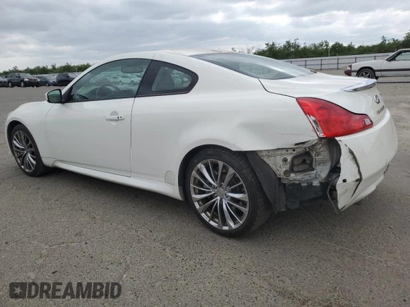 2012 Infiniti G37 Journey with VIN JN1CV6EK2CM421326, listed as a Copart auction lot 54708665 with 165,302 mi miles and Salvage Title. Bid and sale history available at carsss.com. Image 2.