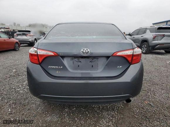 2016 Toyota Corolla L with VIN 5YFBURHE7GP433235, listed as a Copart auction lot 51264305 with 194,743 mi miles and Salvage Title. Bid and sale history available at carsss.com. Image 6.