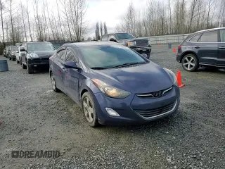 2013 Hyundai Elantra GLS with VIN 5NPDH4AE3DH275138, listed as a Copart auction lot 47889945 with 174,925 mi miles and Salvage title. Bid and sale history available at DreamBid. Image 11.