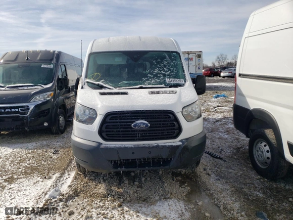 2016 Ford Transit Cargo Van with VIN 1FTYR2CM1GKA97310, listed as a Copart auction lot 44336235 with 0 mi miles and Clean Title. Bid and sale history available at carsss.com. Image 5.