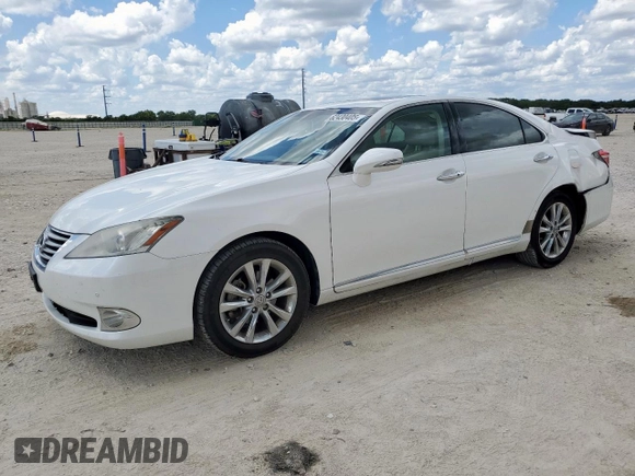 2012 Lexus ES 330 with VIN JTHBK1EG3C2490827, listed as a Copart auction lot 62430405 with 110,944 mi miles and Salvage title. Bid and sale history available at DreamBid. Image 1.