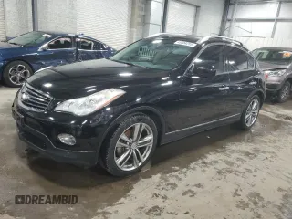 2011 Infiniti EX Journey with VIN JN1AJ0HR8BM853278, listed as a Copart auction lot 45304255 with 113,093 mi miles and Salvage Title. Bid and sale history available at carsss.com. Image 1.