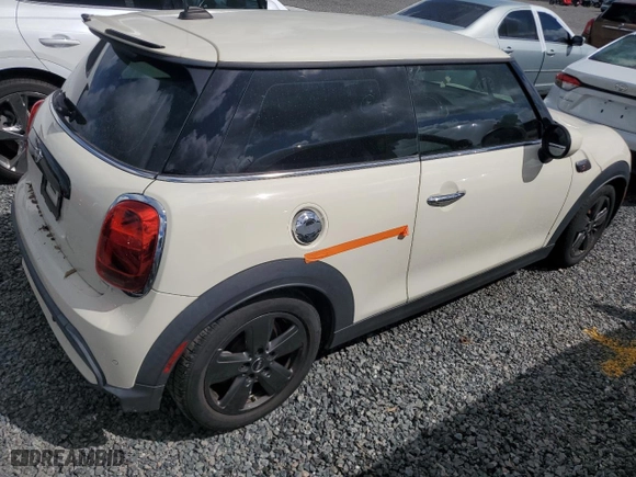 2022 MINI Hardtop 2 Door Cooper S with VIN WMW53DH01N2P69284, listed as a Copart auction lot 74523434 with 0 mi miles and Non Repairable. Bid and sale history available at carsss.com. Image 3.
