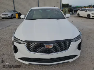 2025 Cadillac CT4 Luxury with VIN 1G6DA5RKXS0102590, listed as a Copart auction lot 76443224 with 791 mi miles and Salvage Title. Bid and sale history available at carsss.com. Image 5.