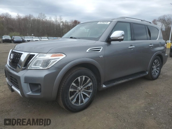 2018 Nissan Armada SL with VIN JN8AY2NC2JX502162, listed as a Copart auction lot 54200245 with 151,053 mi miles and Clean Title. Bid and sale history available at DreamBid. Image 1.