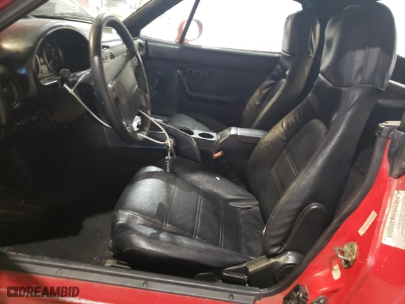1993 Mazda MX-5 Miata with VIN JM1NA3517P0404252, listed as a Copart auction lot 50776105 with 128,958 mi miles and Clean Title. Bid and sale history available at carsss.com. Image 7.
