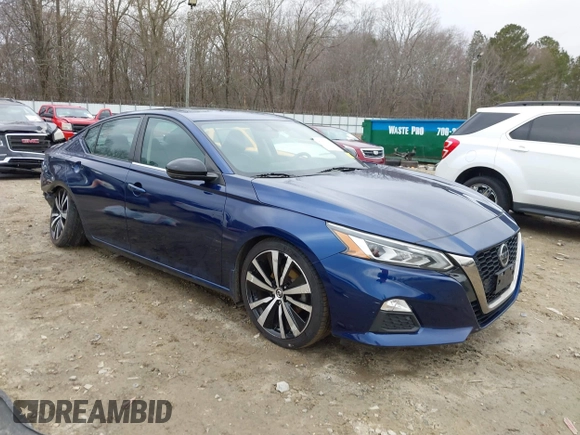 2019 Nissan Altima SR with VIN 1N4BL4CV4KC129249, listed as a IAAI auction lot 41392193 with 133,197 mi miles and . Bid and sale history available at carsss.com. Image 1.