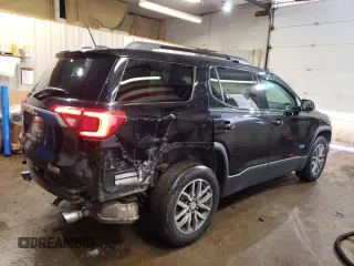 2017 GMC Acadia SLE with VIN 1GKKNTLS0HZ167009, listed as a Copart auction lot 46671955 with 95,786 mi miles and Salvage Title. Bid and sale history available at carsss.com. Image 3.