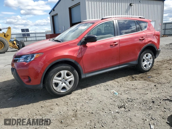 2015 Toyota RAV4 LE with VIN JTMBFREV9FD126259, listed as a Copart auction lot 62152715 with 30,953 mi miles and Salvage title. Bid and sale history available at DreamBid. Image 1.