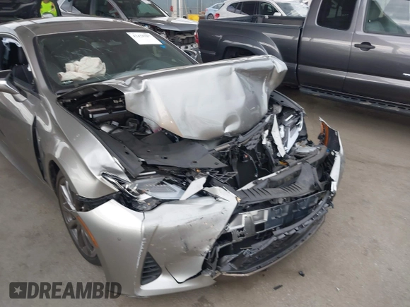 2022 Lexus RC 300 F Sport with VIN JTHGA5BC0N5012254, listed as a IAAI auction lot 42420387 with 11,139 mi miles and . Bid and sale history available at DreamBid. Image 6.