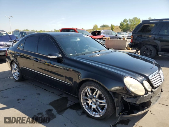 2003 Mercedes-Benz E-Class 5.0L with VIN WDBUF70J13A141237, listed as a Copart auction lot 73498264 with 138,623 mi miles and Salvage Title. Bid and sale history available at carsss.com. Image 4.